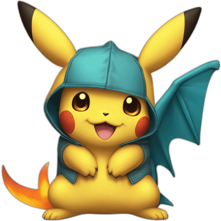 pikachu-charizard-hugging-happy emoji