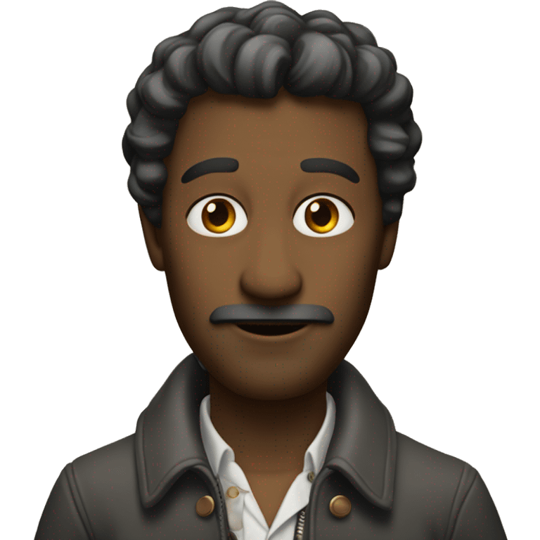 Homme beau métisse emoji