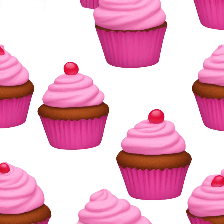 Pink cupcakes  emoji