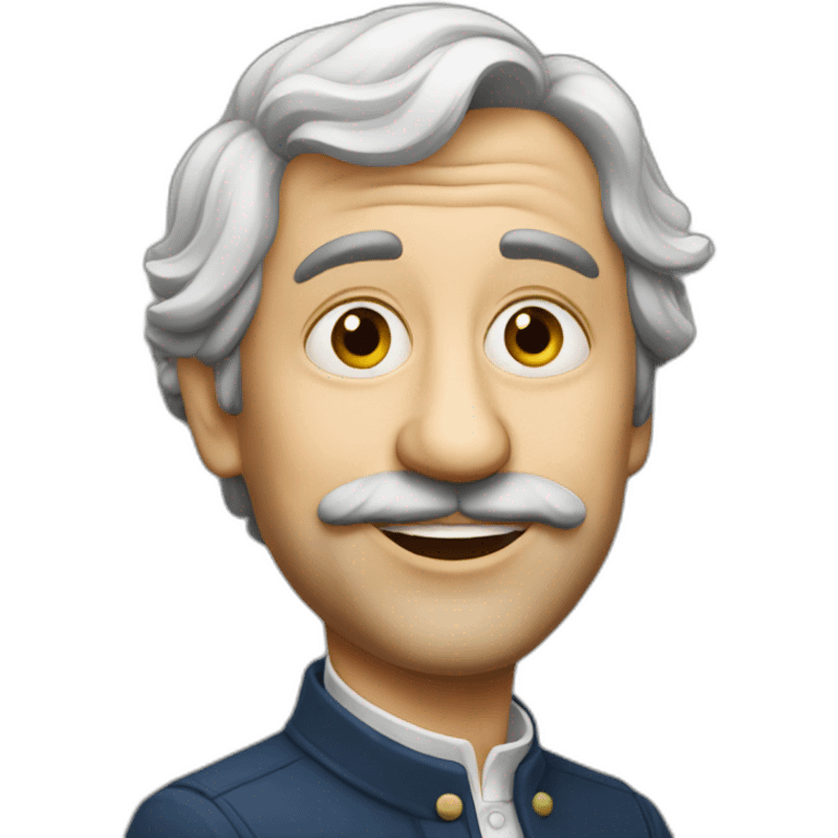 french caricature emoji