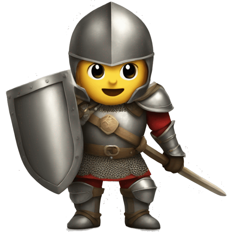 Apple knight emoji