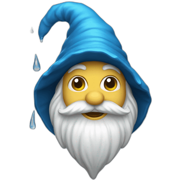 rain gnome emoji