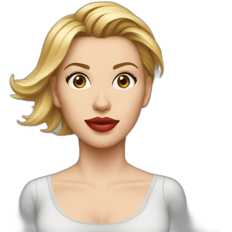 Scarlett Johansson emoji