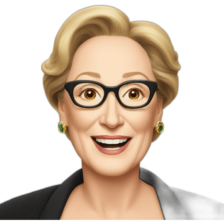 Meryl Streep emoji