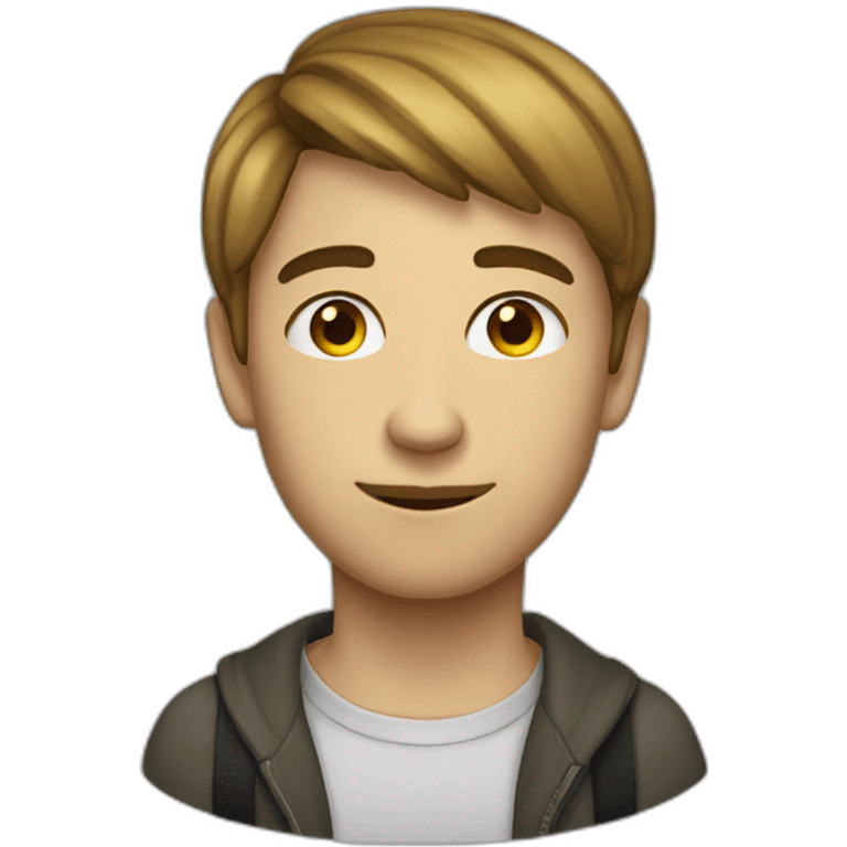 Programmer in 14 years old emoji