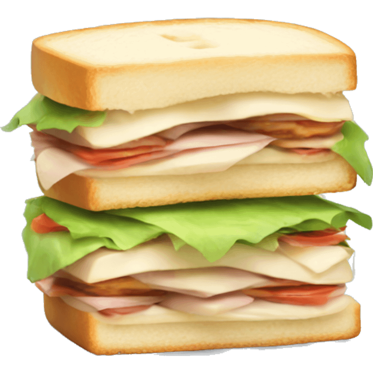 Cute sandwich  emoji