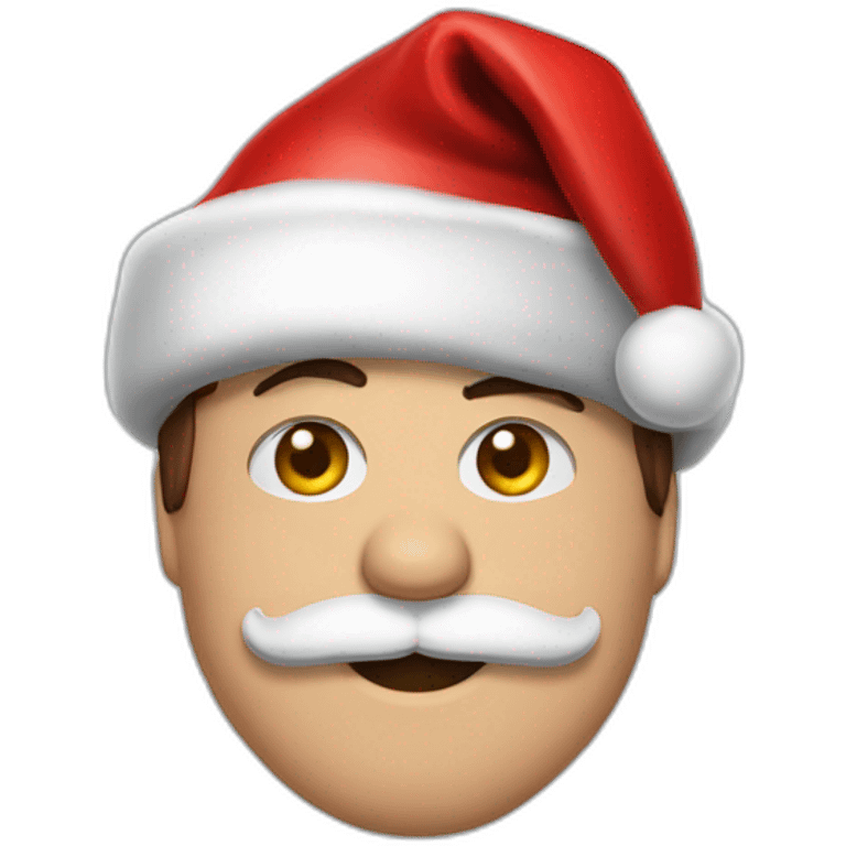 robert downey jr santa hat on head emoji