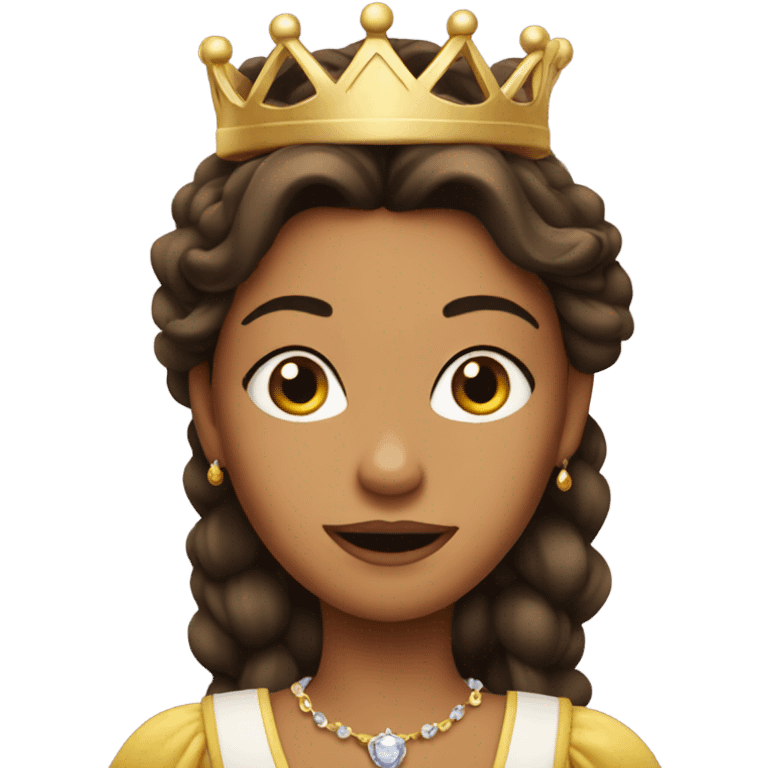 Queen princess emoji