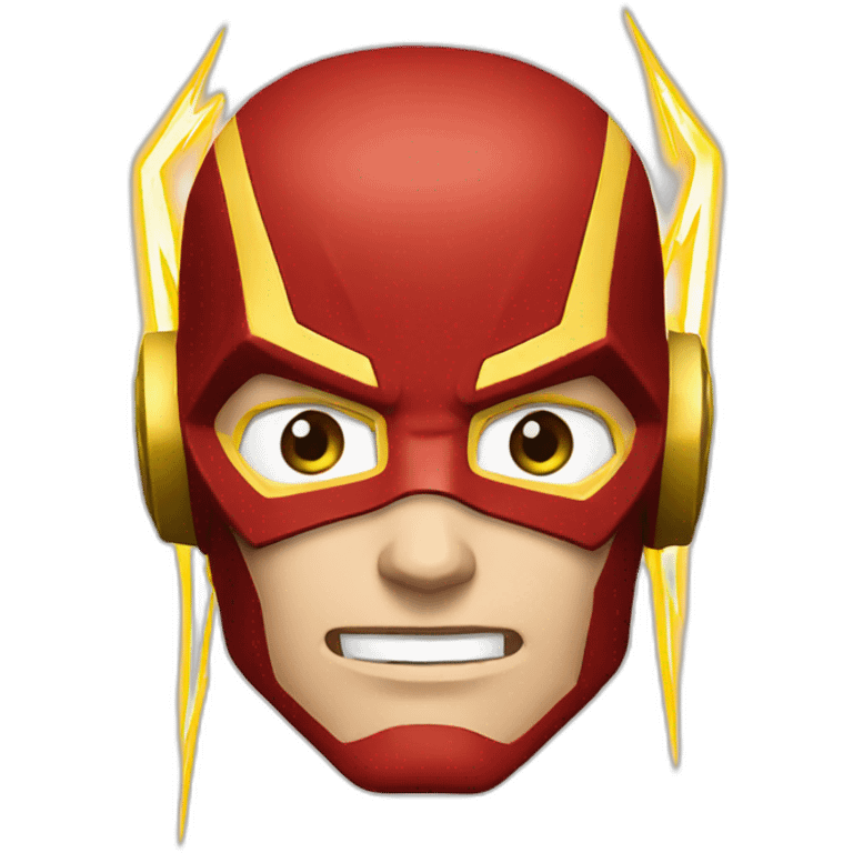 the flash logo emoji