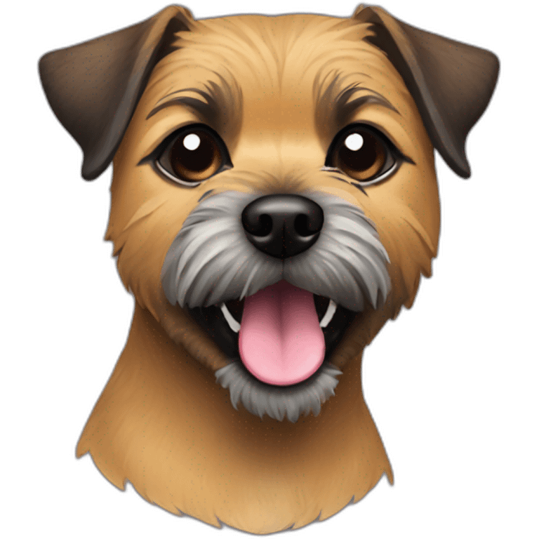 a border terrier emoji