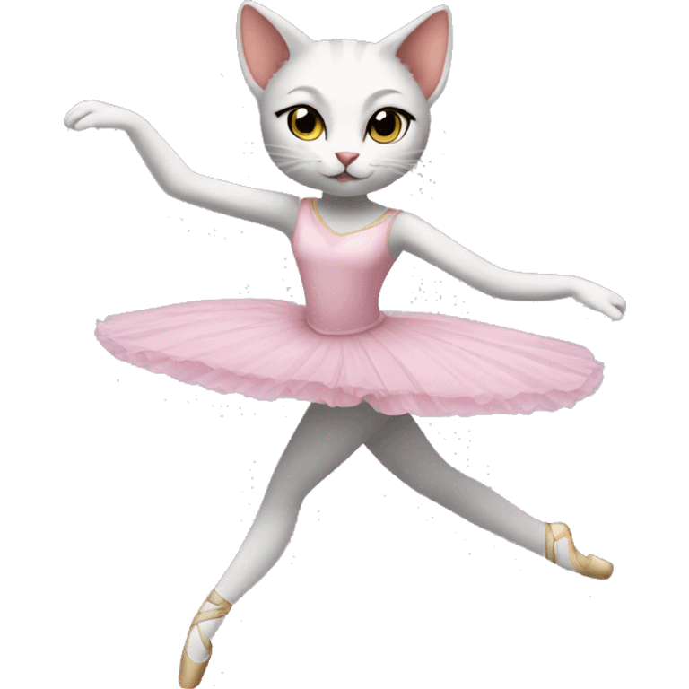 ballet cat dancer emoji