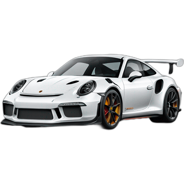 porsche 911 GT3 RS emoji