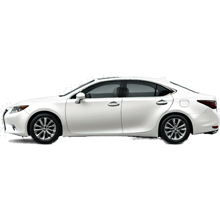 White Lexus ES emoji