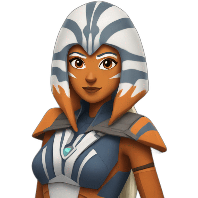 Ahsoka on a little pony emoji