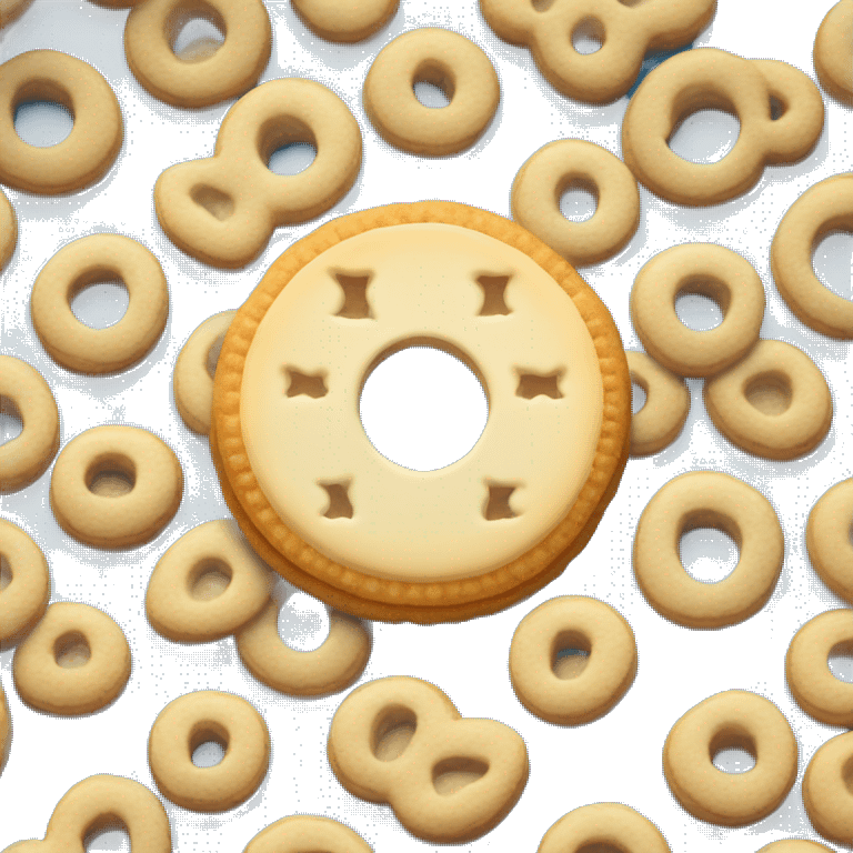 Jammie Dodger cookies emoji