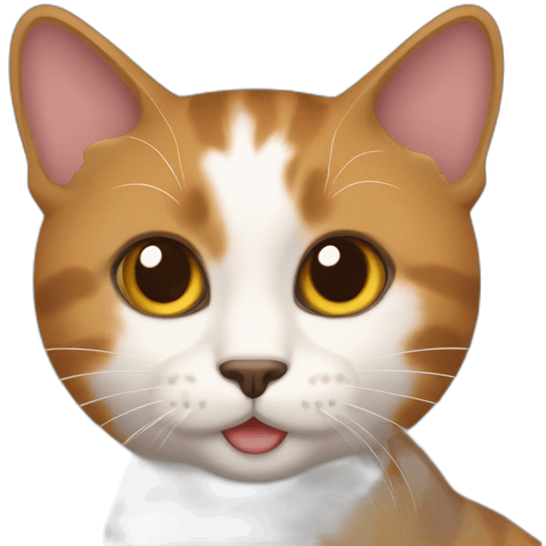 Gato calico emoji