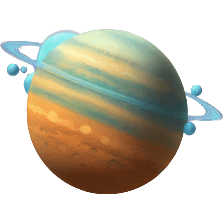 A Planet with a floqer emoji