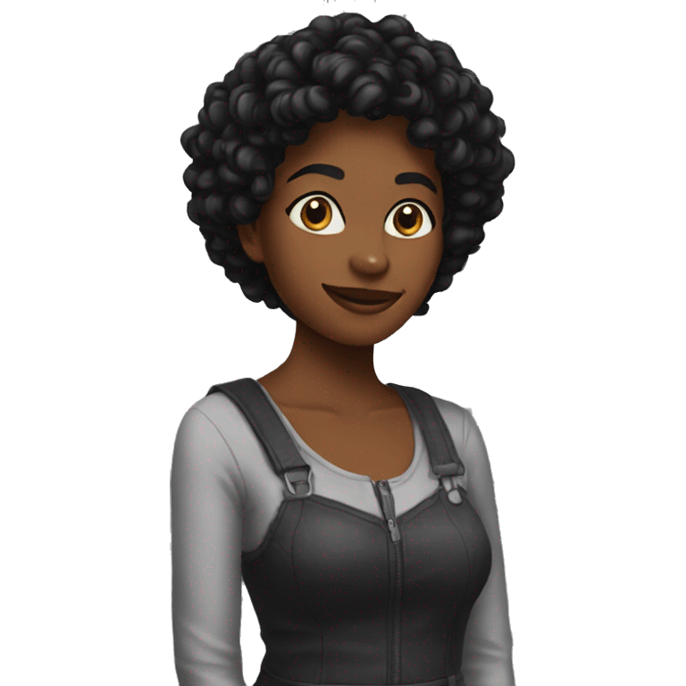 Lefie noire emoji