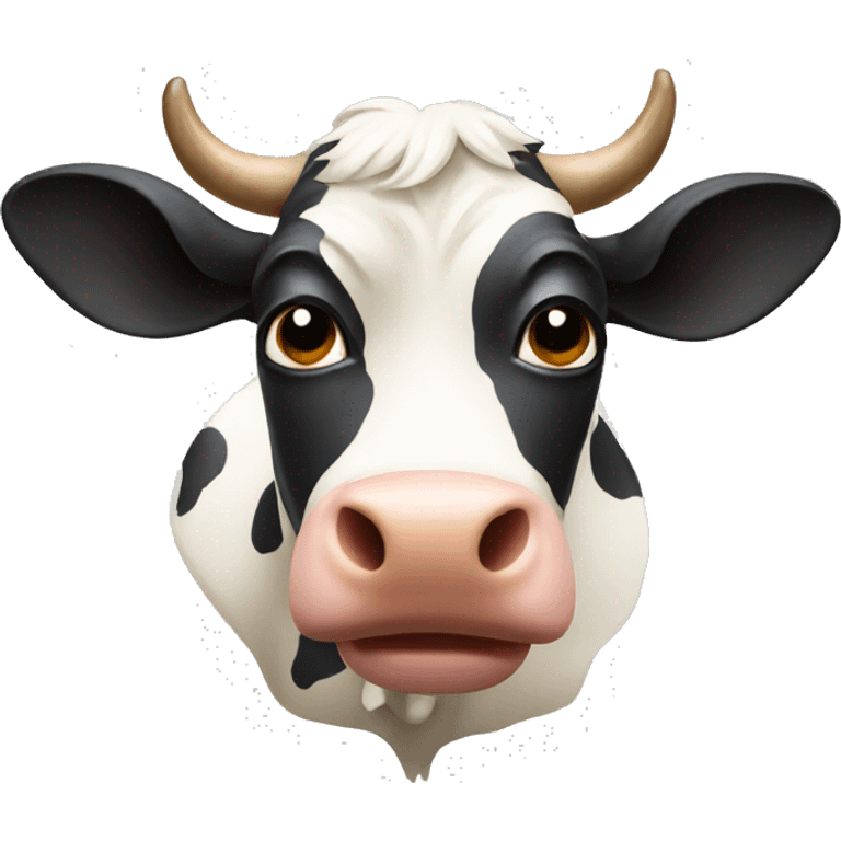 Banned cow emoji