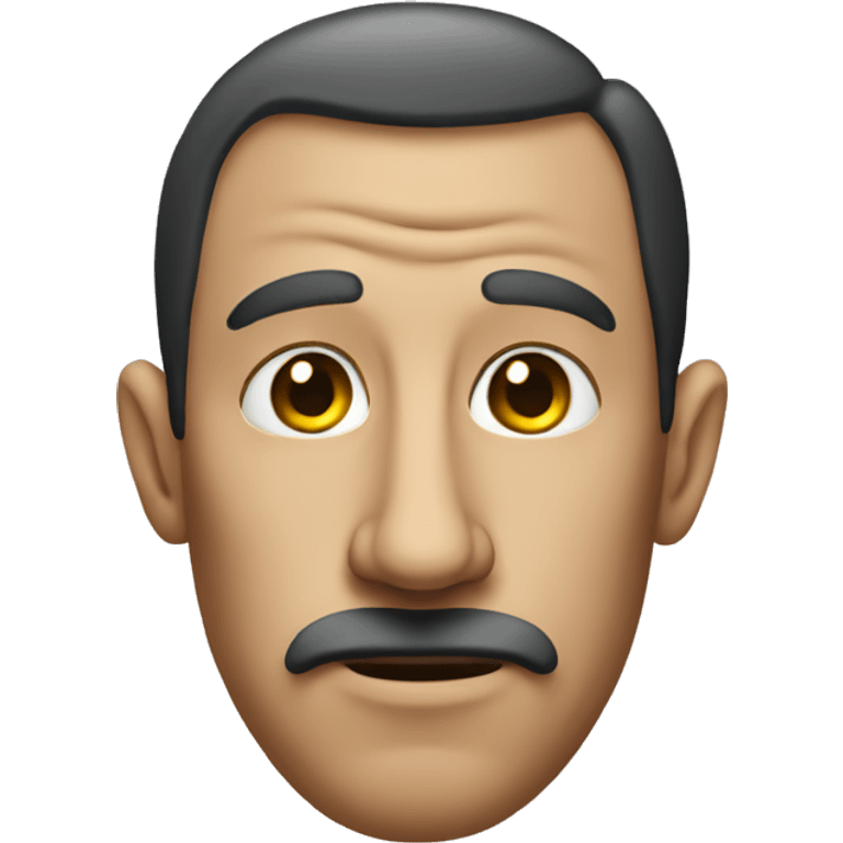 man with huge nose emoji