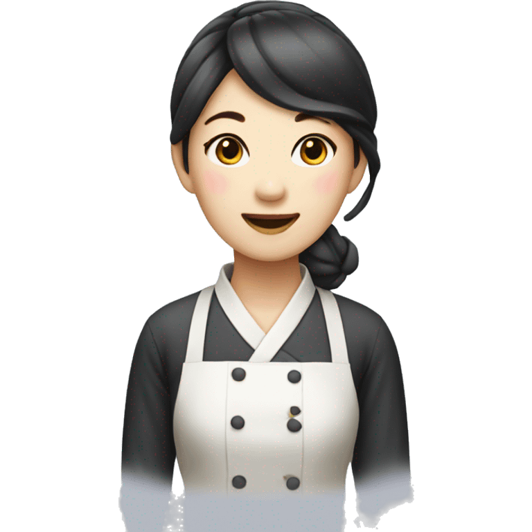 Korean woman Patissier emoji