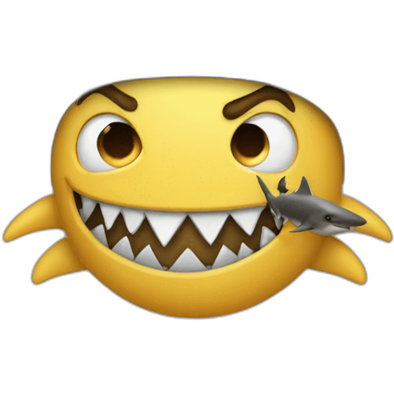 shark pirate emoji