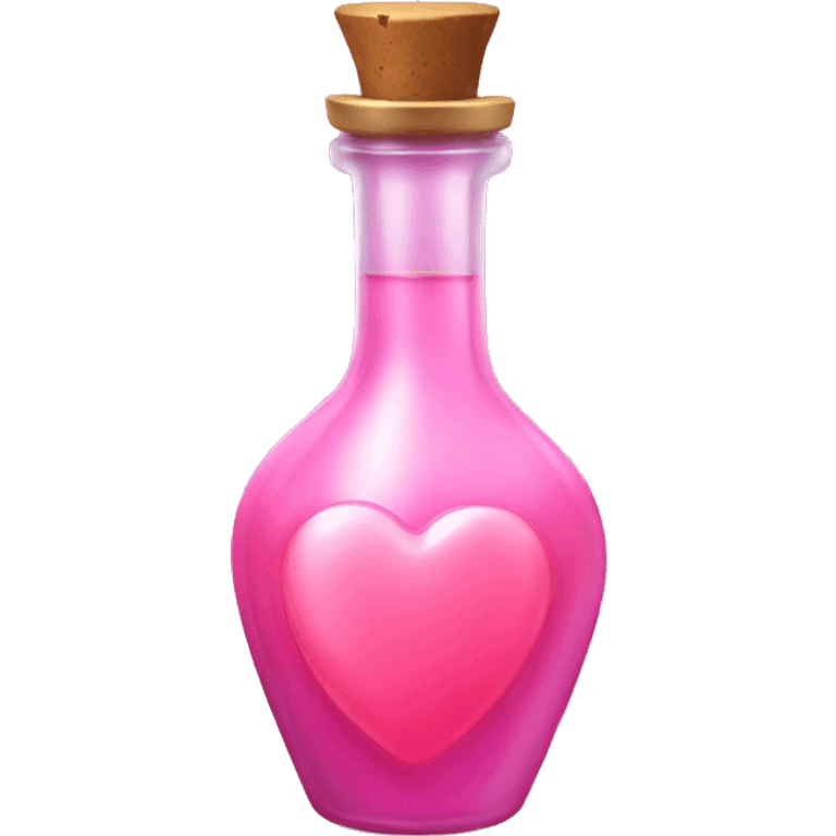 pink heart potion emoji