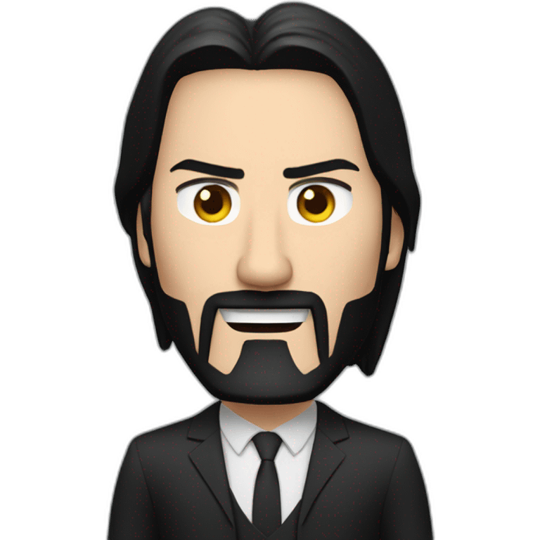 John Wick saying “de nada” emoji