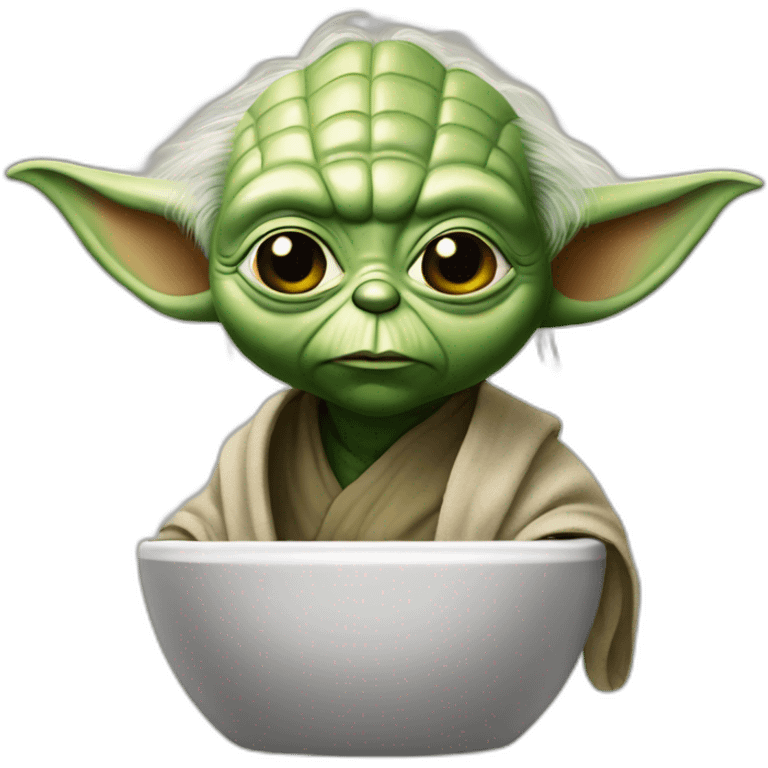 yoda on WC emoji