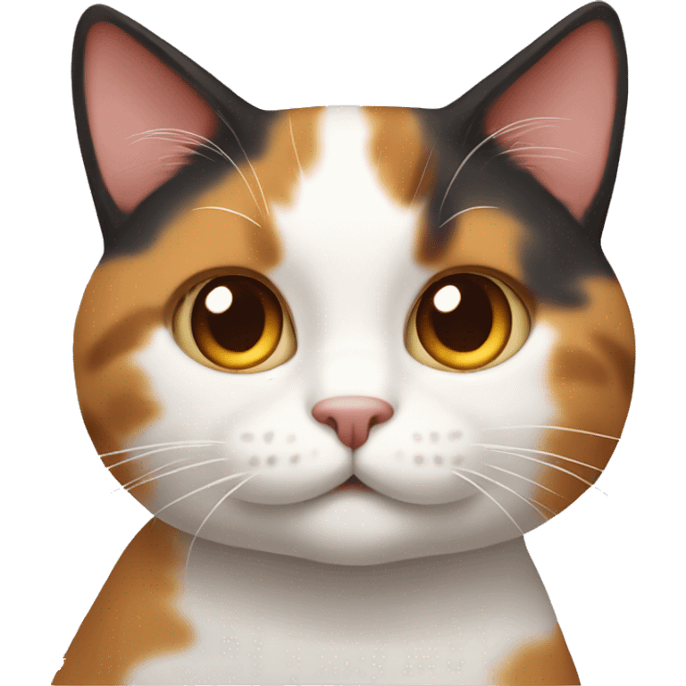 Calico cat emoji