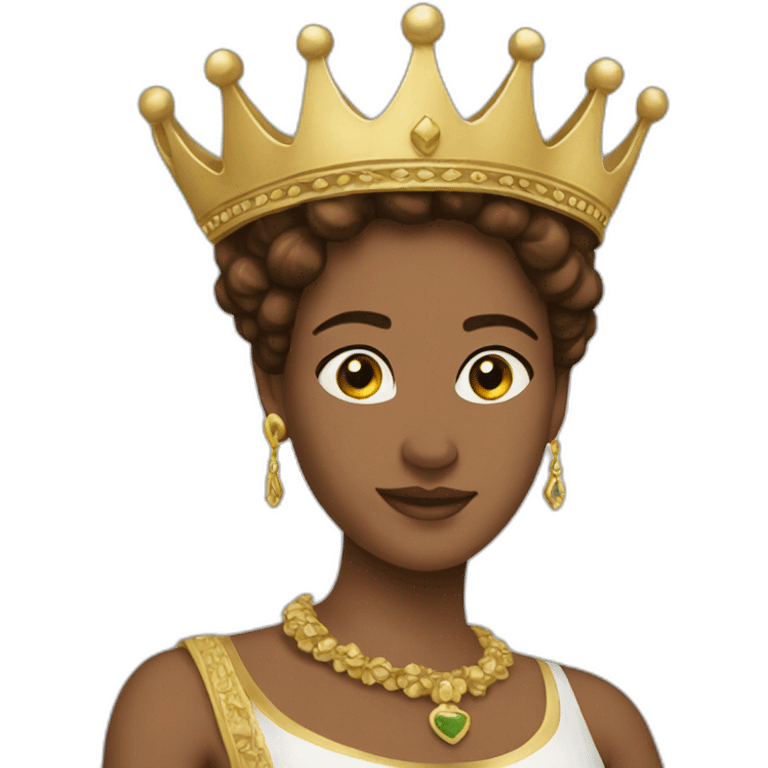 Samar is Queen for the world emoji