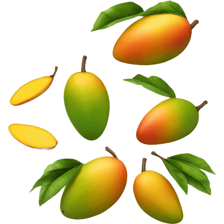 Realistic Mango emoji