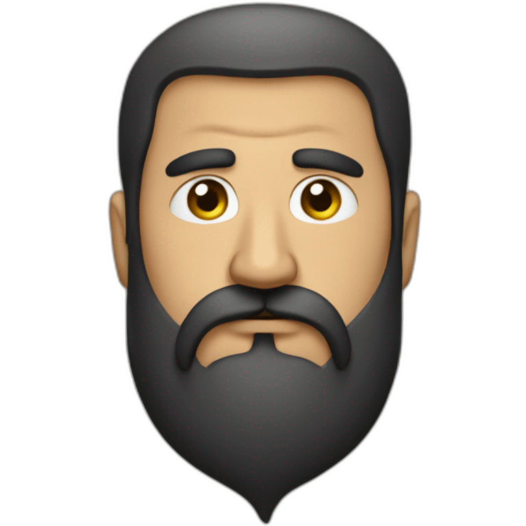 sad sadam husein with a long beard emoji