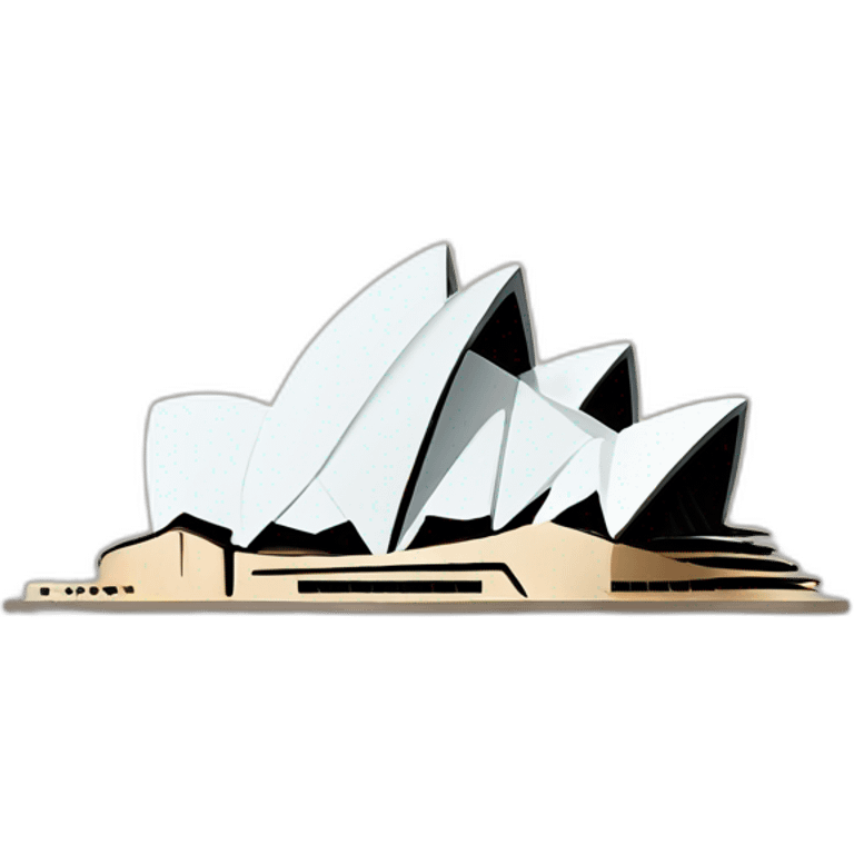 Sydney opera house emoji