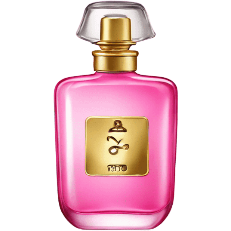 Perfume marly pink bottle emoji