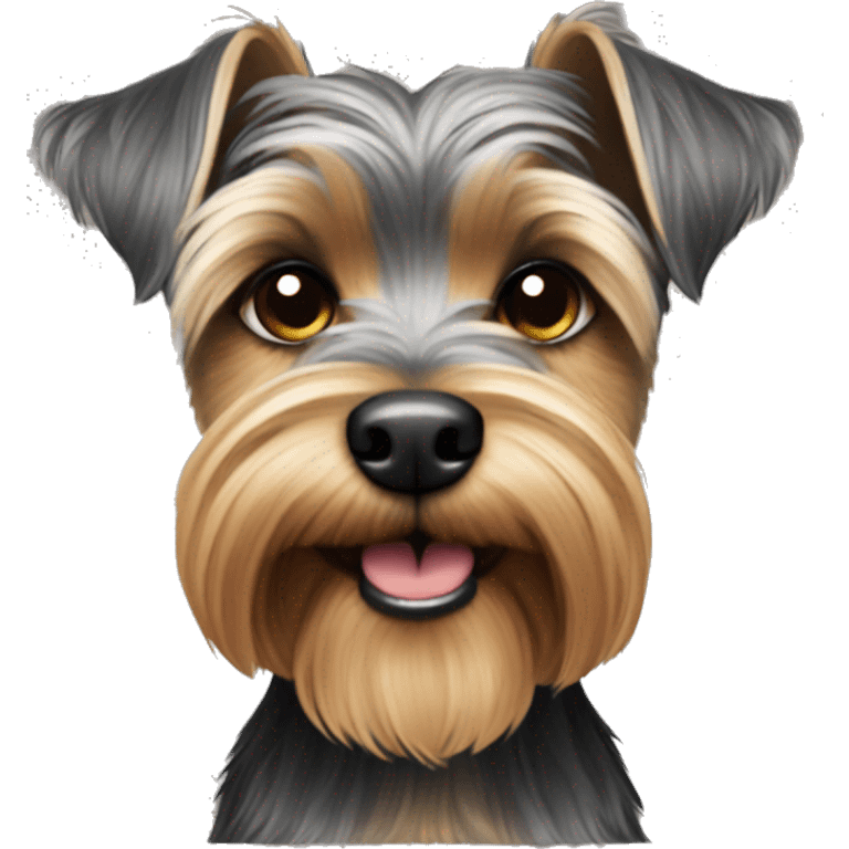 yorkie schnauzer emoji