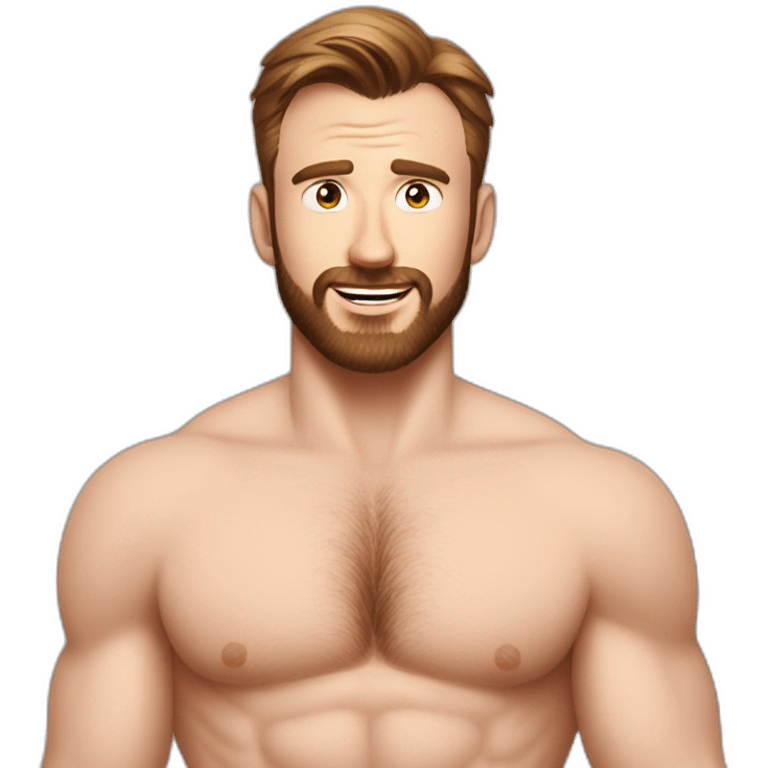 Chris evans shirtless emoji