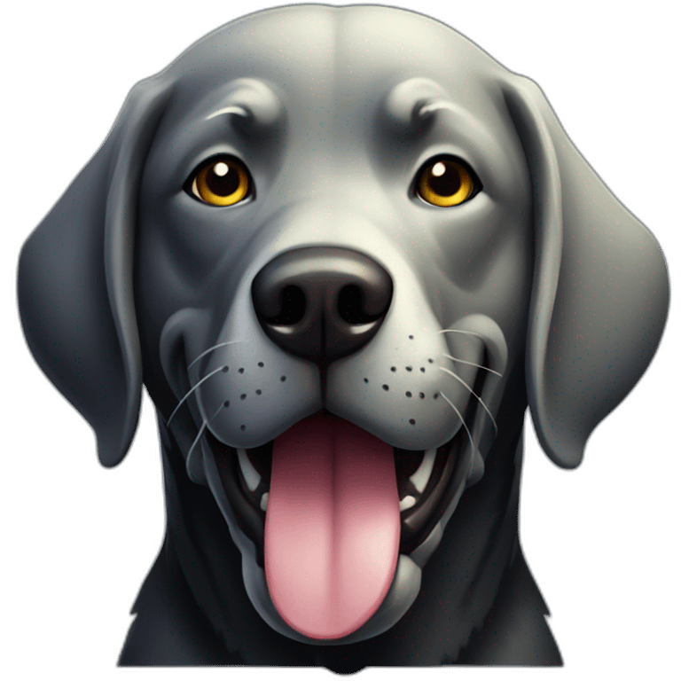 zombie black lab emoji