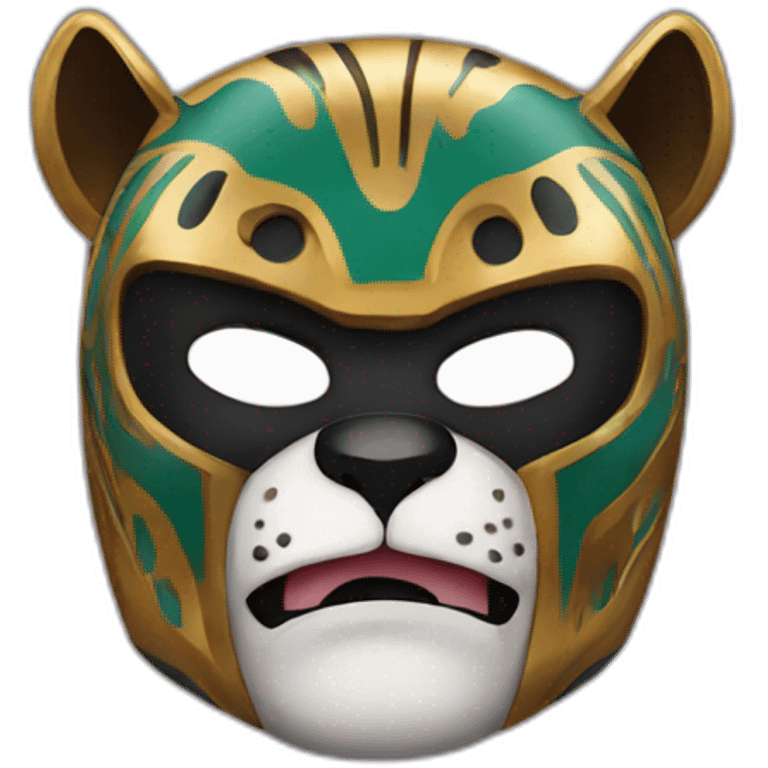 Jaguar luchador emoji