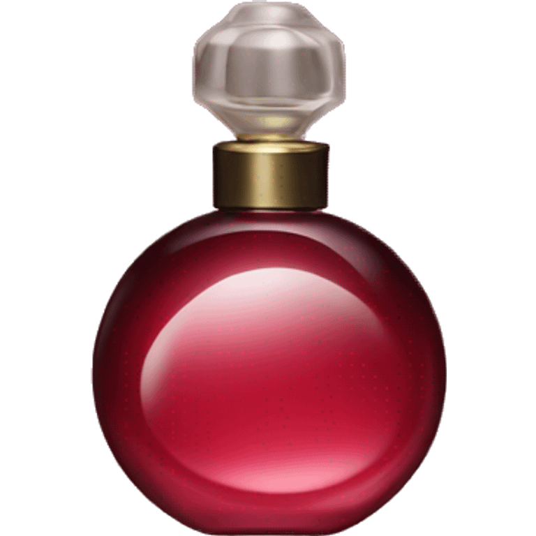 Channel perfume dark red emoji