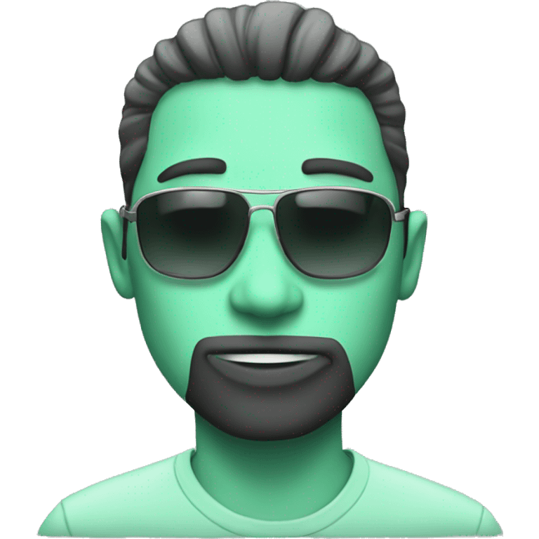 Cool mint emoji