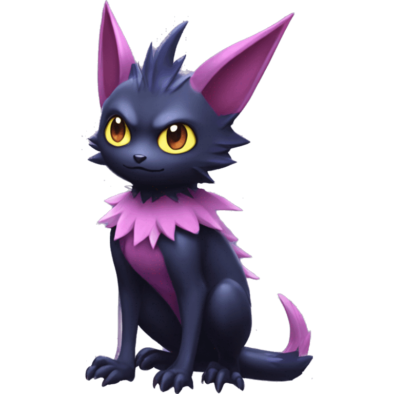  Kawaii Edgy Cool Beautiful Noibat-Nargacuga-Litten full body emoji