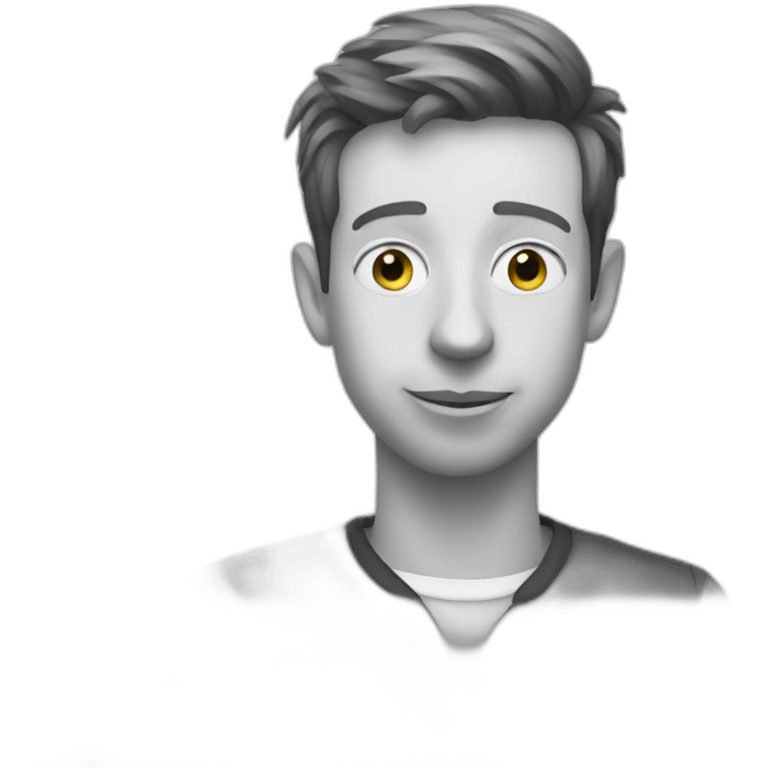 sam altman with white eyes emoji