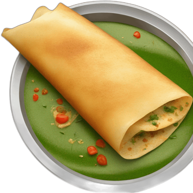 dosa south indian dish emoji