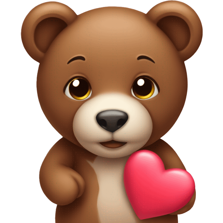 Valentine teddy  emoji