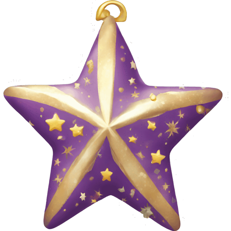 christmas decoration star emoji