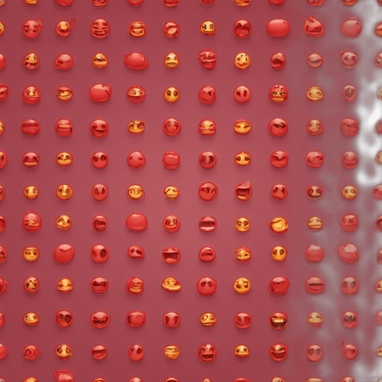 iphone 11 red emoji