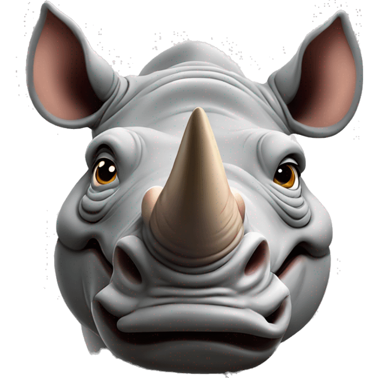 Rhino thumbs up emoji