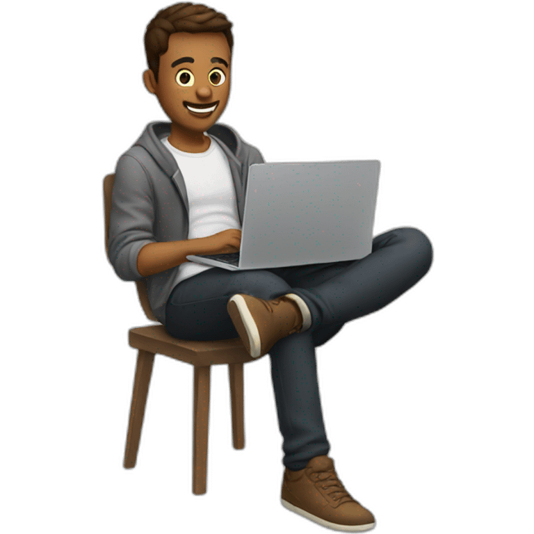 guy with laptop emoji