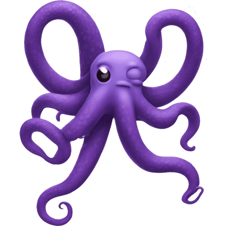 purple tentacle emoji